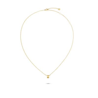 CHANEL COCO CRUSH NECKLACEQUILTED MOTIF, 18K YELLOW GOLD J12305